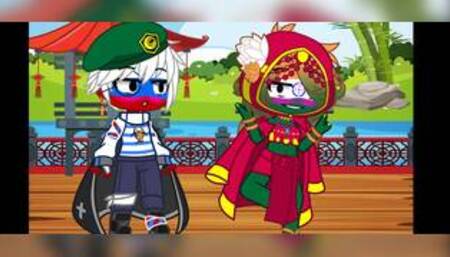 Russia x India| Gacha countryhumans