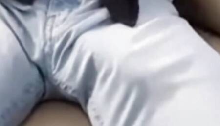 I masturbate under my pant