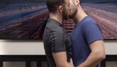 JockPussy - Sweet smooth studs make out before extreme FTM breeding