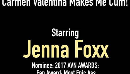 Foxxed Up featuring Jenna Foxx and Carmen Valentina's fetish porn