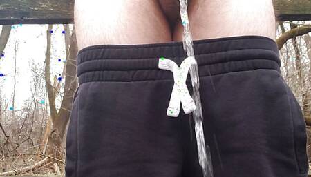 long pee at the park