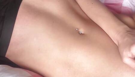 Skinny german girl rides big dildo till intense orgasm Part 3