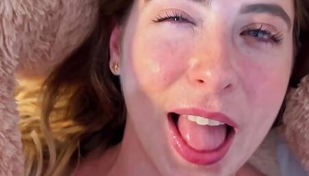 Amateur blowjob from an amazing girl
