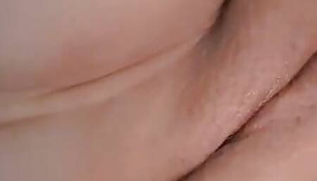 Perfume bottle in my pussy