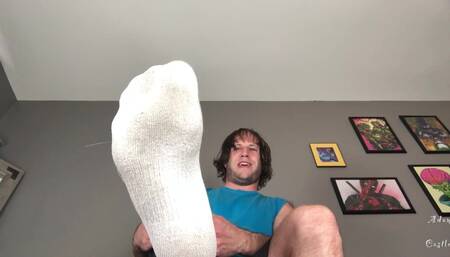 Post-Workout Gay Ass & Feet Worship POV