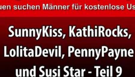 German Piss Party with golden showers for the women