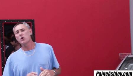 Thrilled Paige Ashley and Ben Dover - hd movie - Paige Ashley