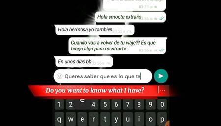 very hot chat with my husband's best friend