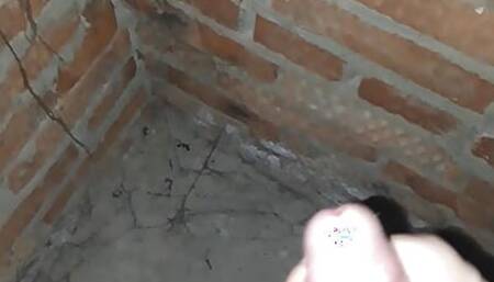 Unloaded the sperm in the corner