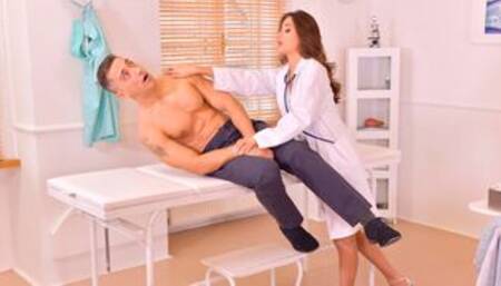 Beautiful busty goddess Liya Silver likes his hard boner