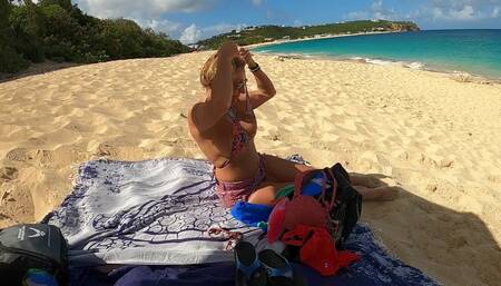 Nude Beach Photo Shoot