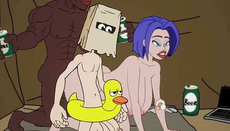 Fuckerman: Nude Beach And Sexy Girls With Huge Tits Ep.12