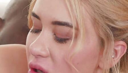 IR tattooed anal babe in lingerie n stockings fucked by BBC