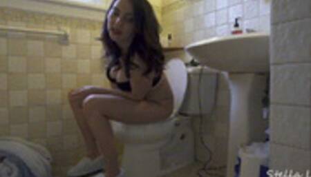 Fuck My Log - Stella Liberty is Your Human Throne for TOILET FETISH Femdom Humiliation Smell Fetish - hd wmv