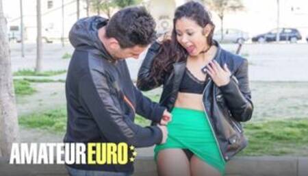 Colombian Babe Jade Presley Ravaged in Amateur Affair by Newbie