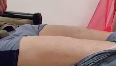 Pregnant German redhead sucking a hard pecker
