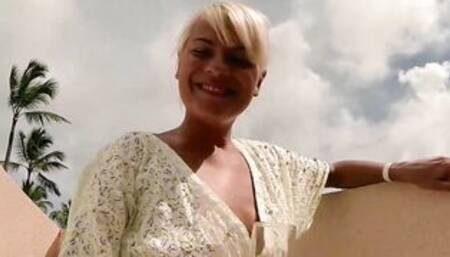 Bae German blonde Sexy banged! outdoors inside the pov Porn