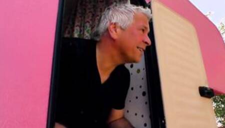 Slim tiny jugs skank fucked inside a camper van after the pick up