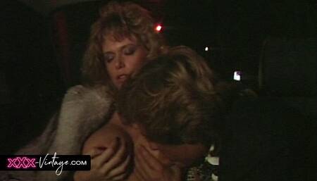 Sexy car ride around Paris