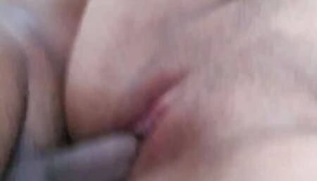 Slutty hotwife gets side fucked hard by BBC having intense pussy gaping orgasms in selfie video