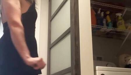 I try on my girlfriends clothes