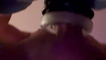 Bj fleshlight takes it hard