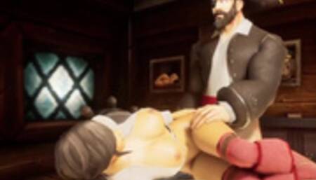 Polishing The Captains Main Mast