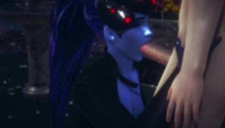 Overwatch Widowmaker 3D hentai