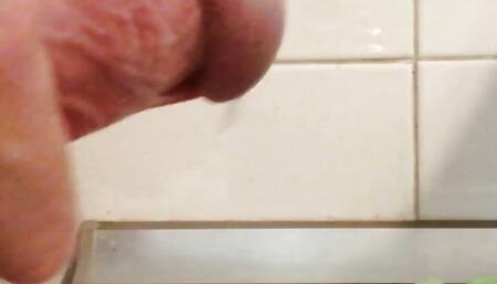 Handjob and cumshot on a motorcycle