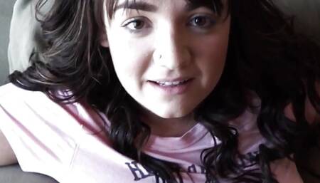 POV busty bigboobs stepdaughter sucks and gets nailed