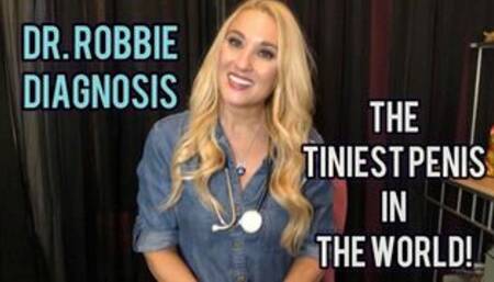 The Tiniest Penis in the World by Julia Robbie, Small Penis Humiliation, Medical Fetish, Doctor, Laughing, FemDom, Penis Measuring, HD1080P MP4