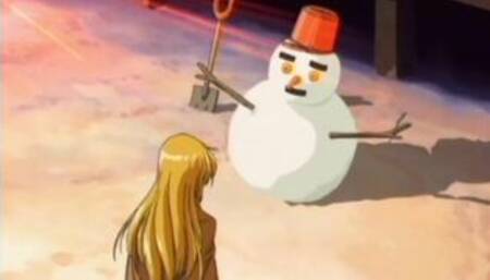 Anime blonde teen getting pussy fucked