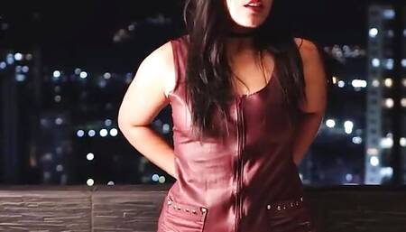 Blowjob on the balcony to my friend