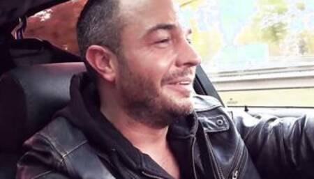 German Hispanic Beauty with huge jugs fucks outdoor on a sex Date