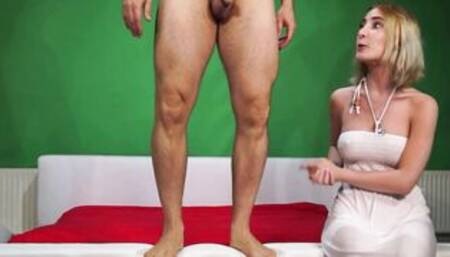 Slender German 18 Yo with nice natural Titted