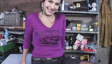 Banged! machine plowed all holes from the German hoe