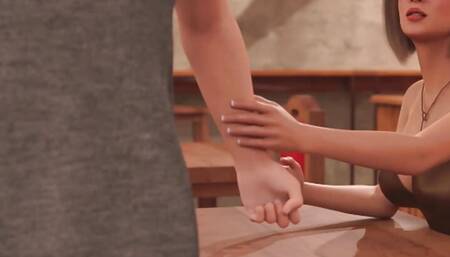 No more Cash #2 - Louren gave Johannes a blowjob and he cum, dick sliped out ...Johannes helped Charlotte to get undressed