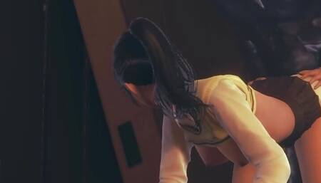 Hentai 3D Uncensored - Captain America and young student girl