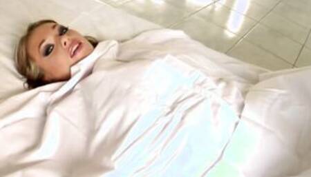 Rough anal sex with a sexsual big tit thot