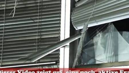 Erotic German Mom boned outdoors on a point of view Date