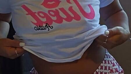 Appetizing Arabic girl testing new sex toy and rubbing clit - Jasmine SweetArabic Arabic Cam girl