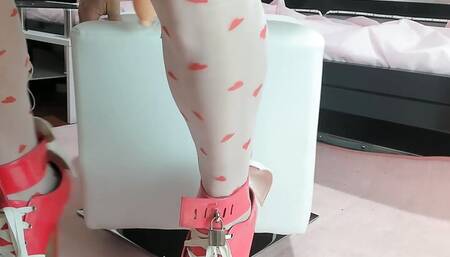 little anal session in pinky outfit