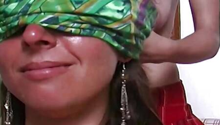 Three sexy German chicks and three hard pecker in action