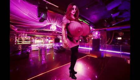 Sheer Black Top Z Cup Stripper
