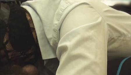 Foot licking & Foot deep throat for throat orgasm challenge ... and throat orgasm with cock.