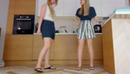 Helena And Weronika - Kitchen Fun - HD 1920x1080