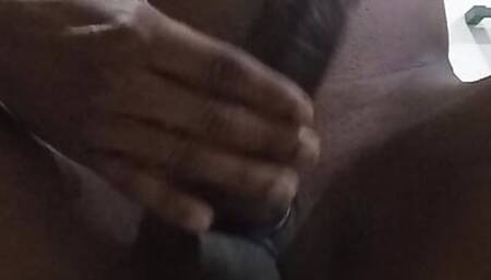 masturbating