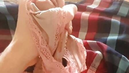 Girlfriend wants hard cock to squirt all over her panties
