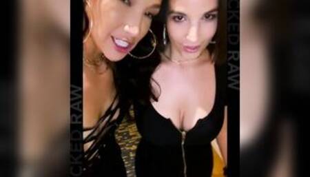 BLACKEDRAW Filthy beauty besties love sharing a fat big black dick 2