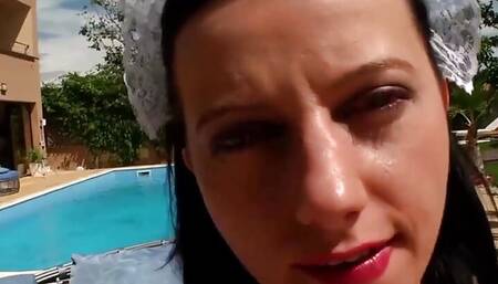 Aim Aime is the perfect maid and needs a good fucking by Leo